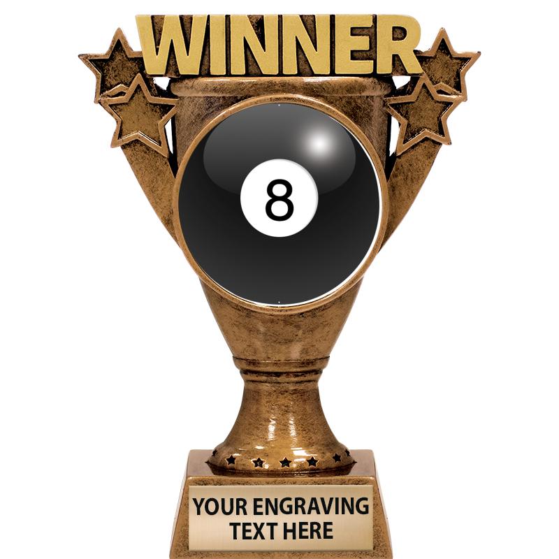 5.5" WINNER INSERT SCULPTURE