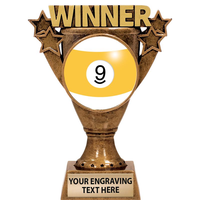 5.5" WINNER INSERT SCULPTURE