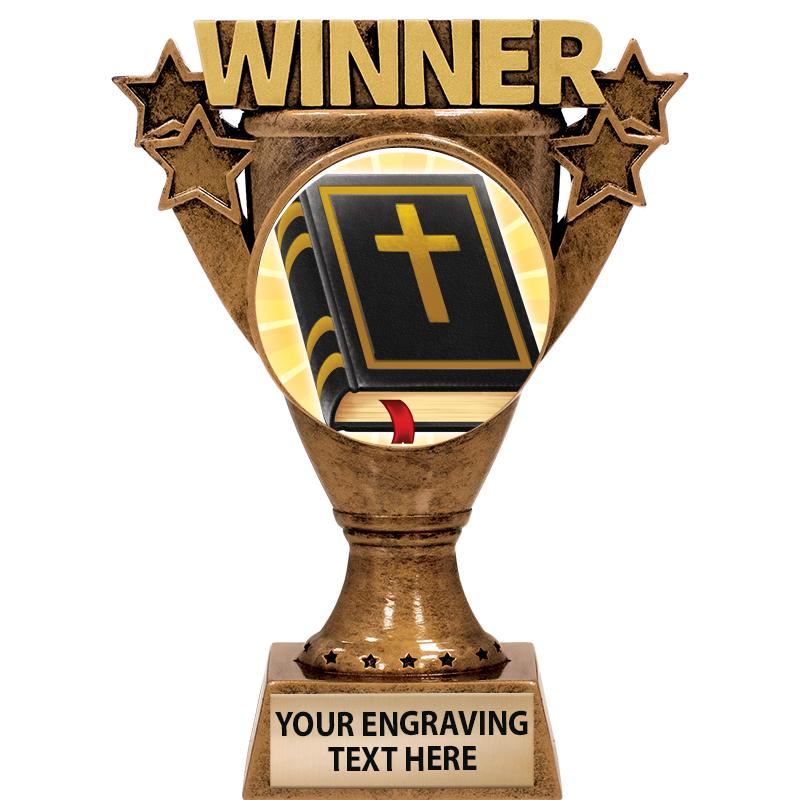 5.5" WINNER INSERT SCULPTURE