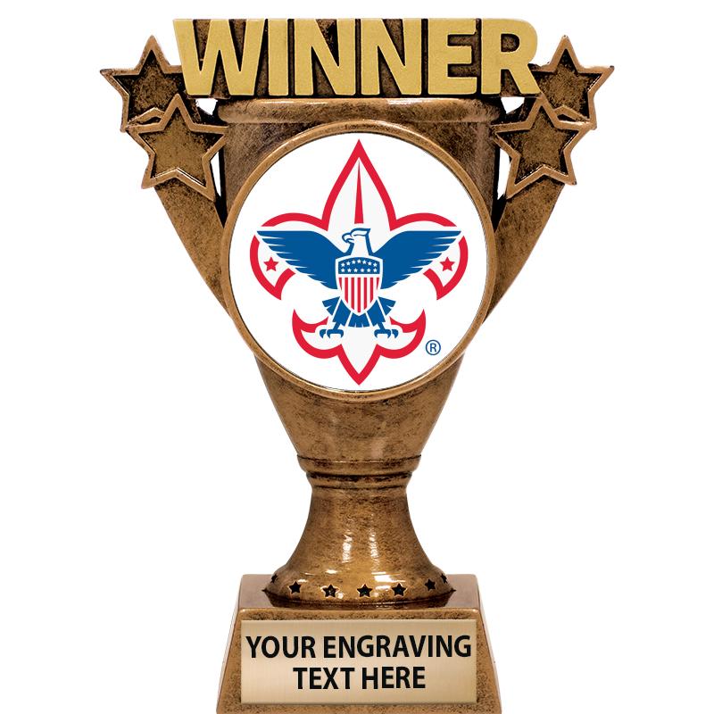 5.5" WINNER INSERT SCULPTURE