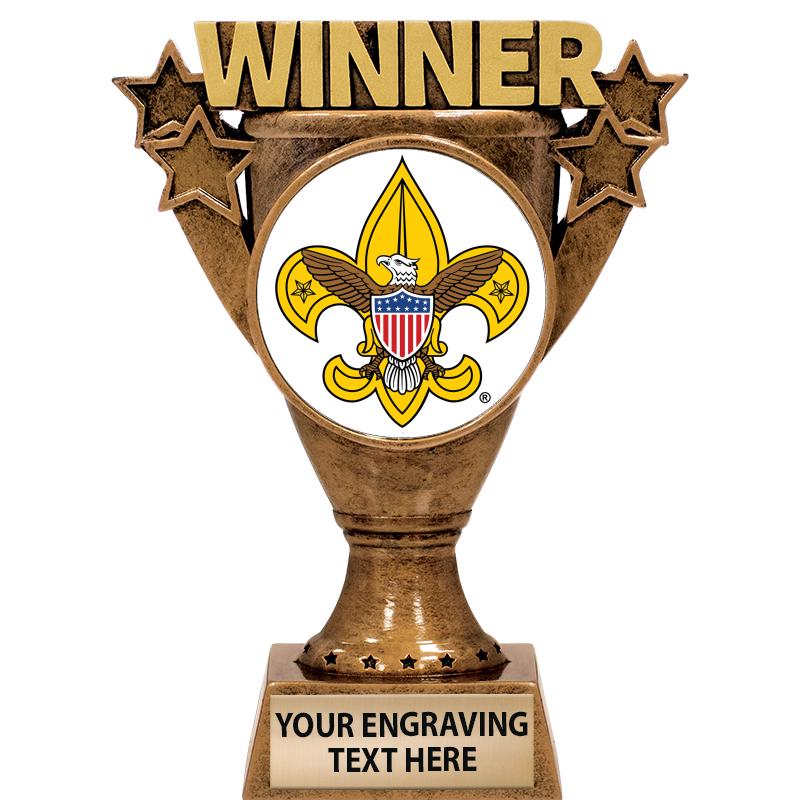 5.5" WINNER INSERT SCULPTURE