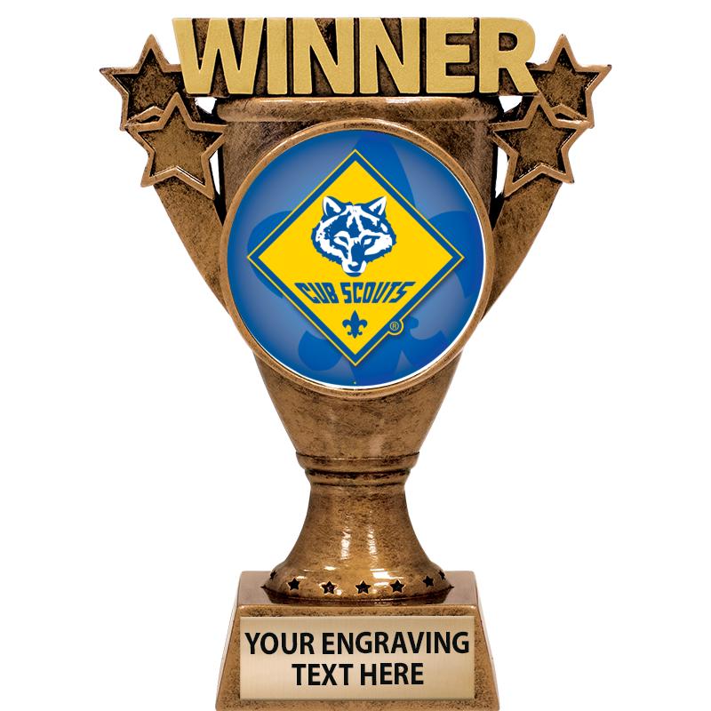 5.5" WINNER INSERT SCULPTURE