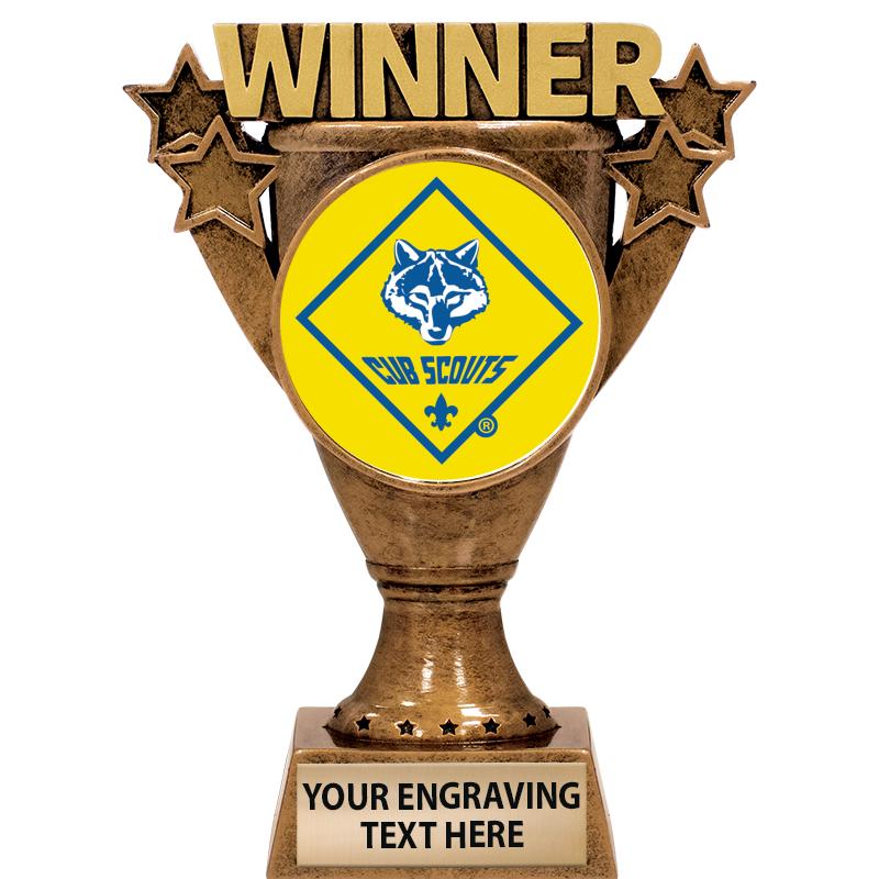 5.5" WINNER INSERT SCULPTURE