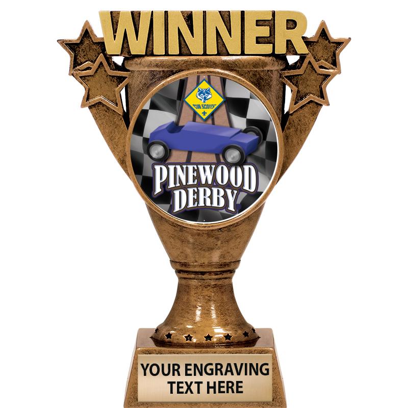 5.5" WINNER INSERT SCULPTURE