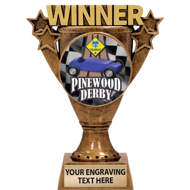 5.5" WINNER INSERT SCULPTURE