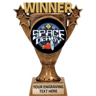 5.5" WINNER INSERT SCULPTURE