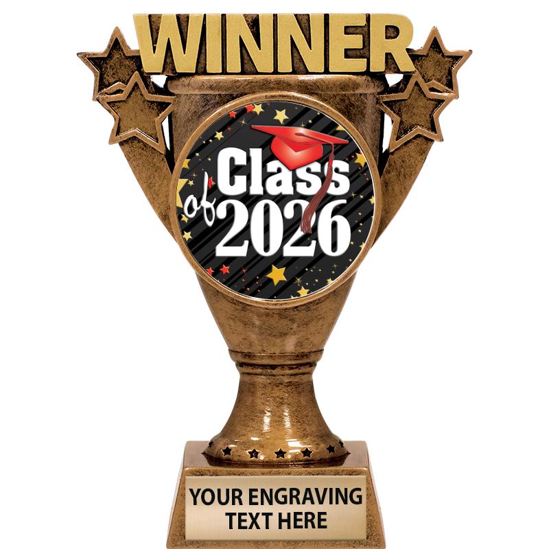 5.5" WINNER INSERT SCULPTURE