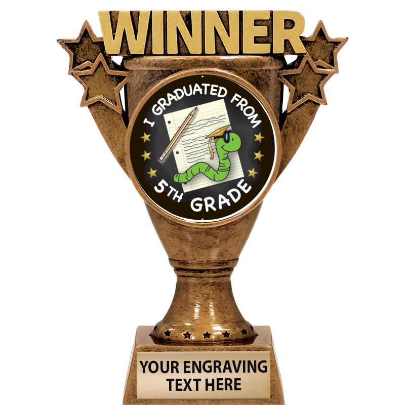 5.5" WINNER INSERT SCULPTURE