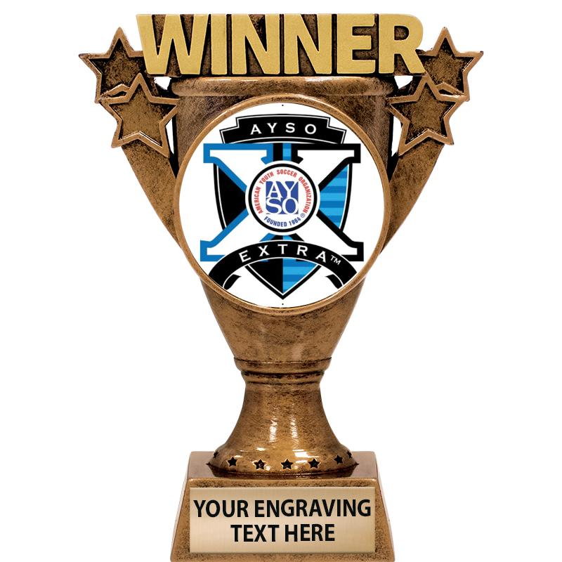 5.5" WINNER INSERT SCULPTURE