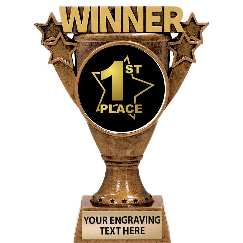 5.5" WINNER INSERT SCULPTURE