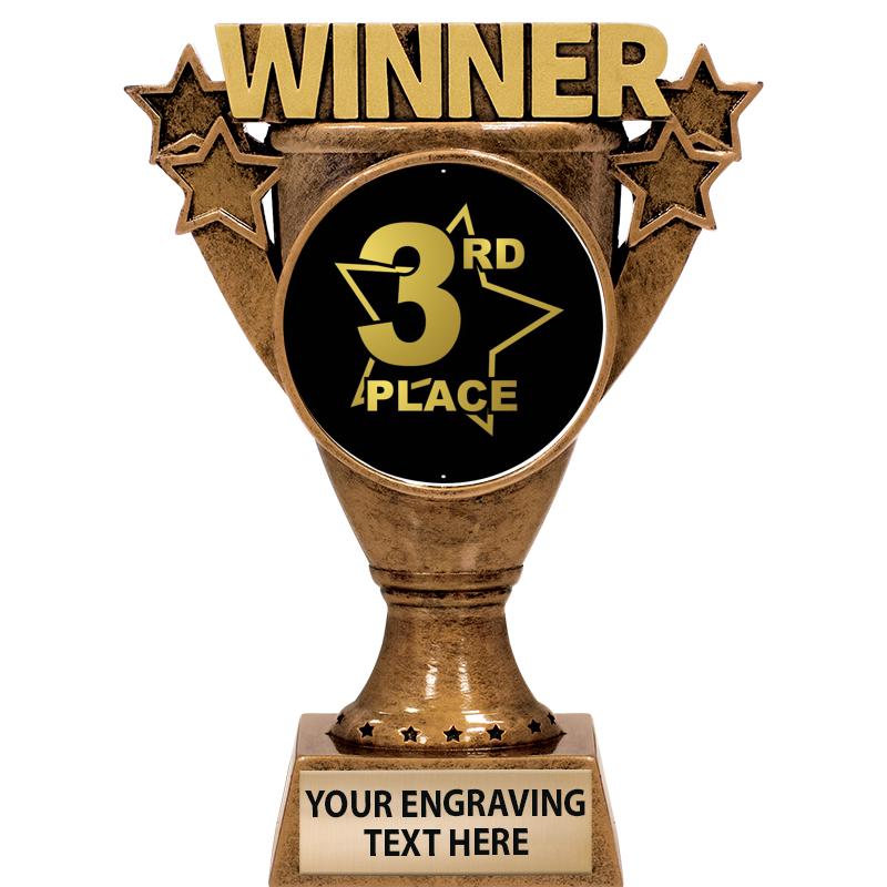 5.5" WINNER INSERT SCULPTURE