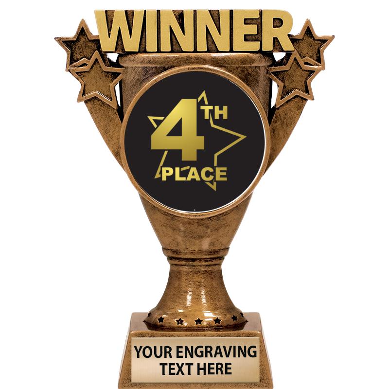 5.5" WINNER INSERT SCULPTURE