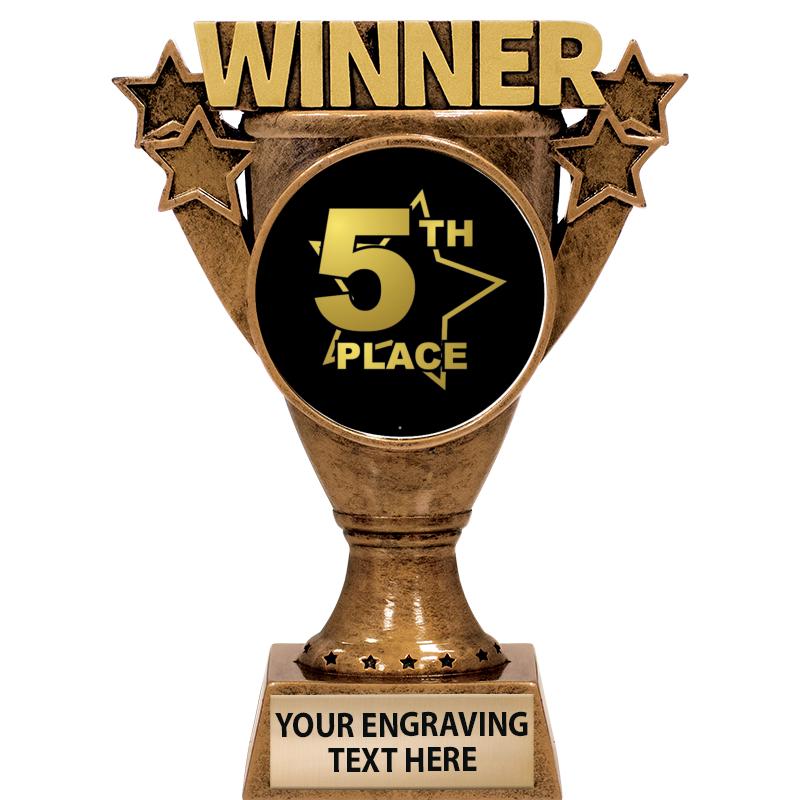 5.5" WINNER INSERT SCULPTURE