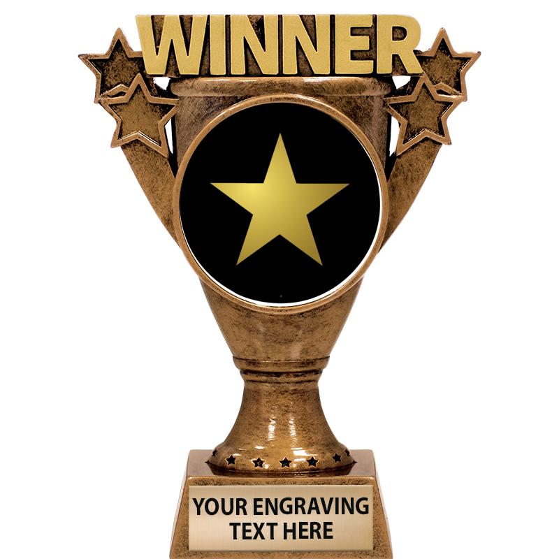 5.5" WINNER INSERT SCULPTURE