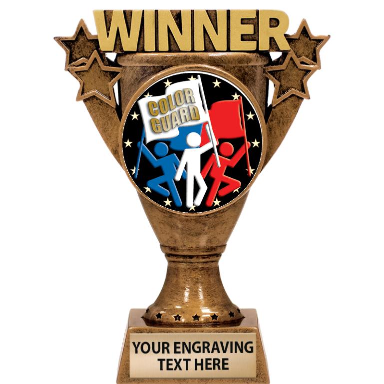 5.5" WINNER INSERT SCULPTURE