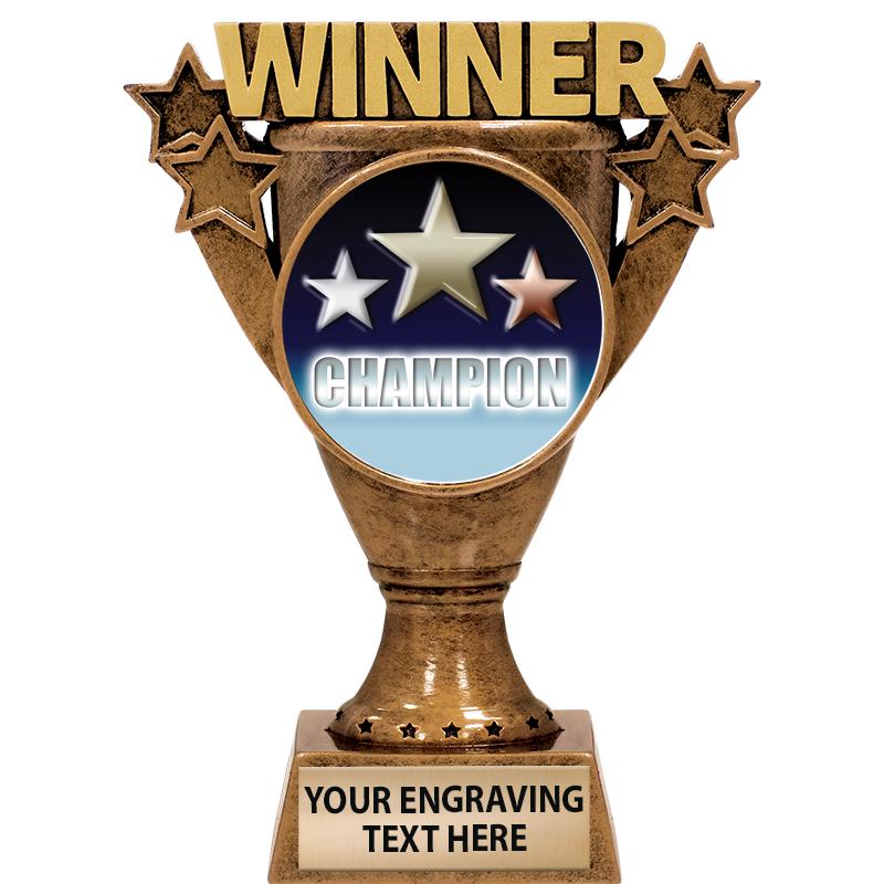 5.5" WINNER INSERT SCULPTURE