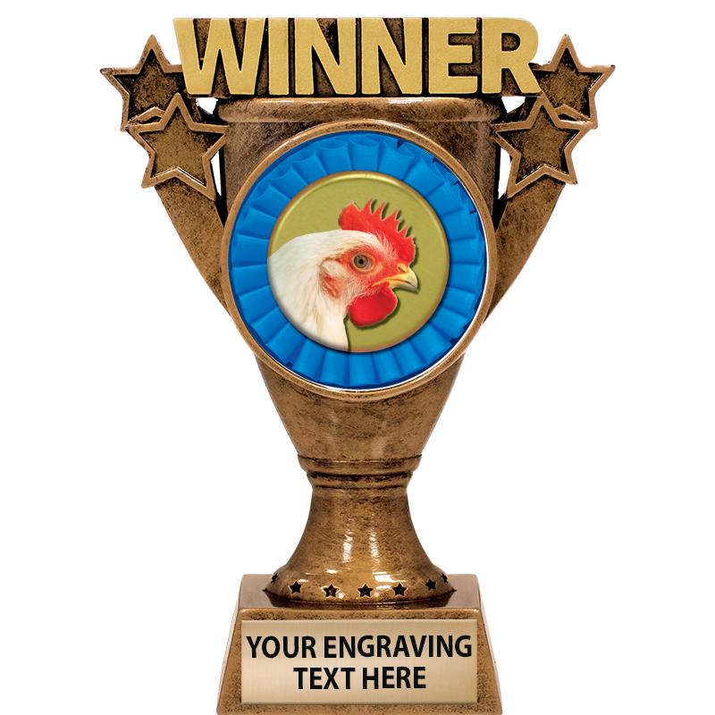 5.5" WINNER INSERT SCULPTURE