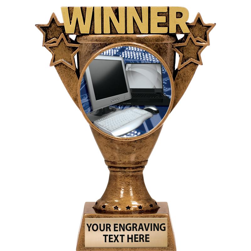 5.5" WINNER INSERT SCULPTURE