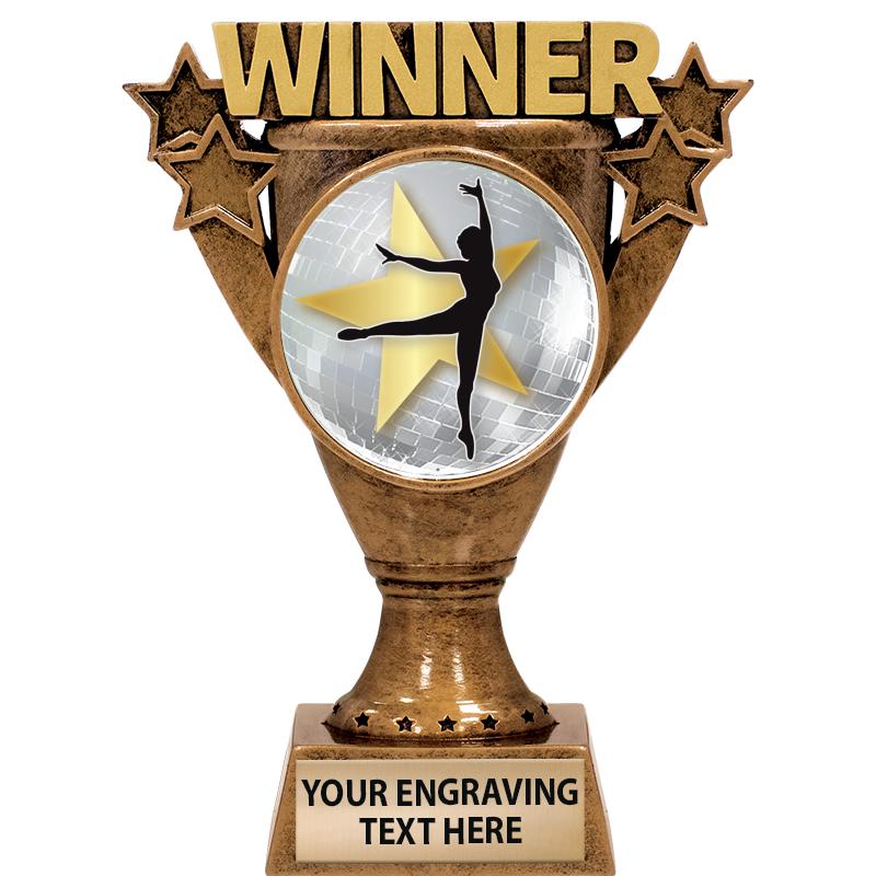 5.5" WINNER INSERT SCULPTURE