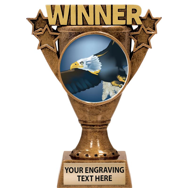 5.5" WINNER INSERT SCULPTURE