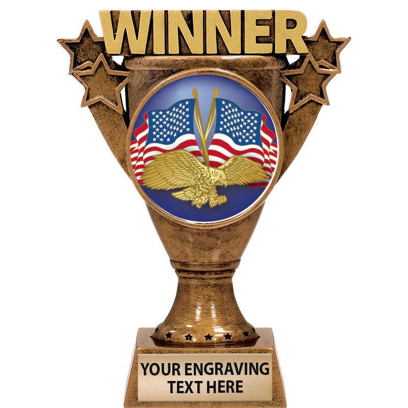 5.5" WINNER INSERT SCULPTURE