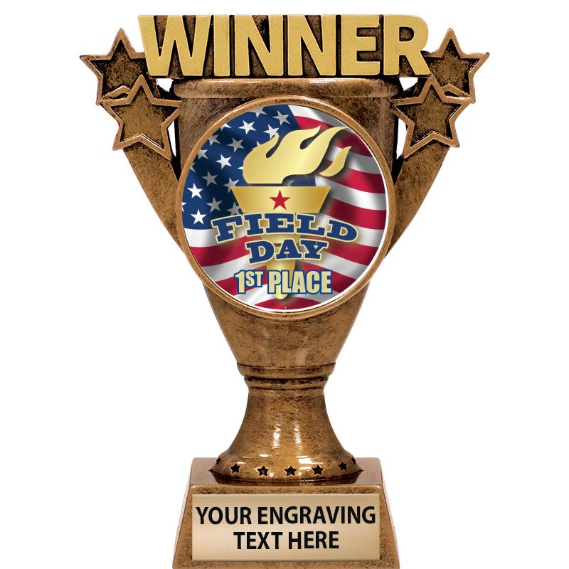 5.5" WINNER INSERT SCULPTURE