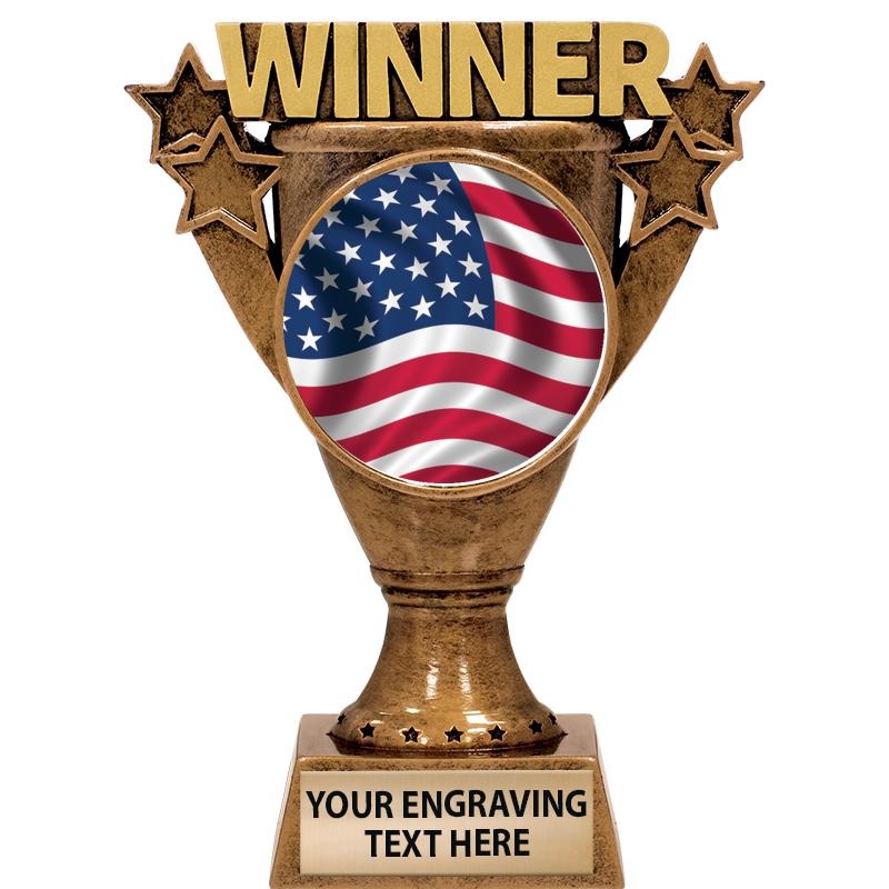 5.5" WINNER INSERT SCULPTURE