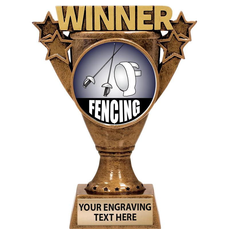 5.5" WINNER INSERT SCULPTURE