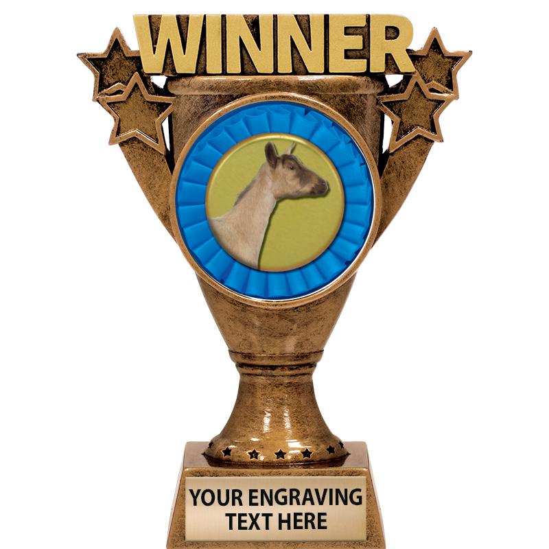 5.5" WINNER INSERT SCULPTURE