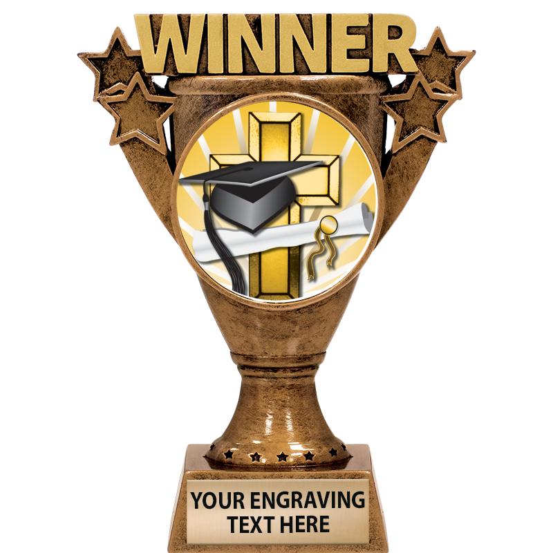 5.5" WINNER INSERT SCULPTURE