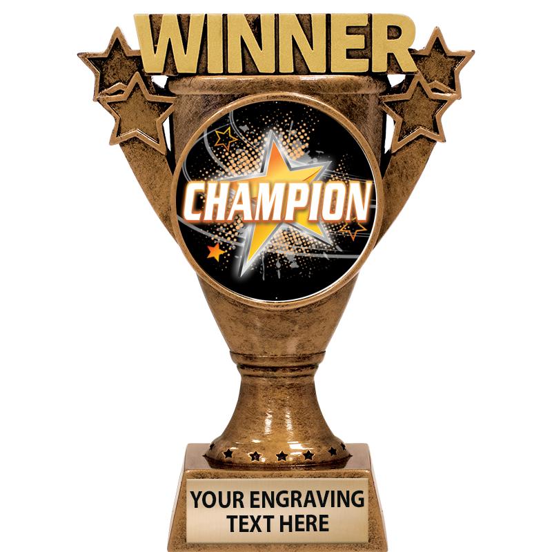 5.5" WINNER INSERT SCULPTURE