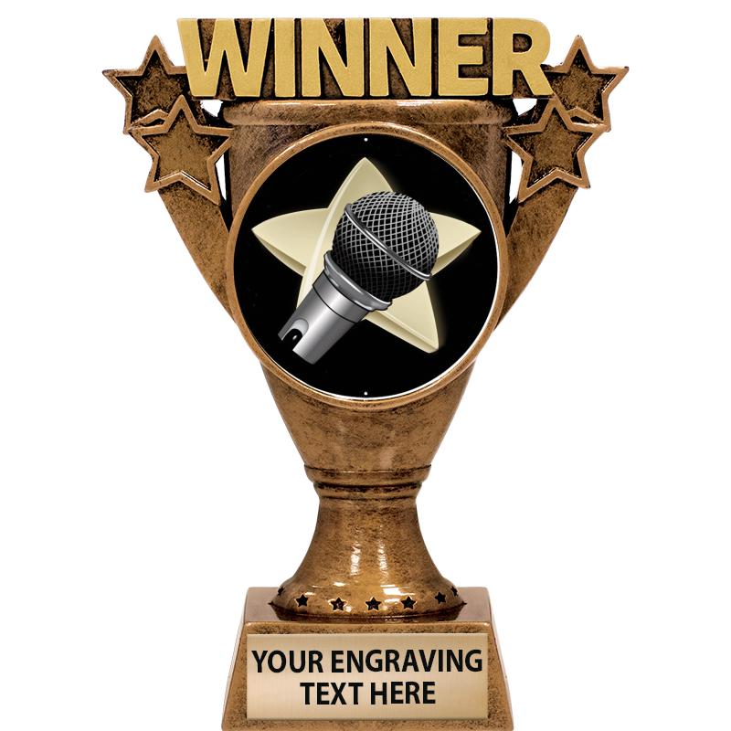 5.5" WINNER INSERT SCULPTURE