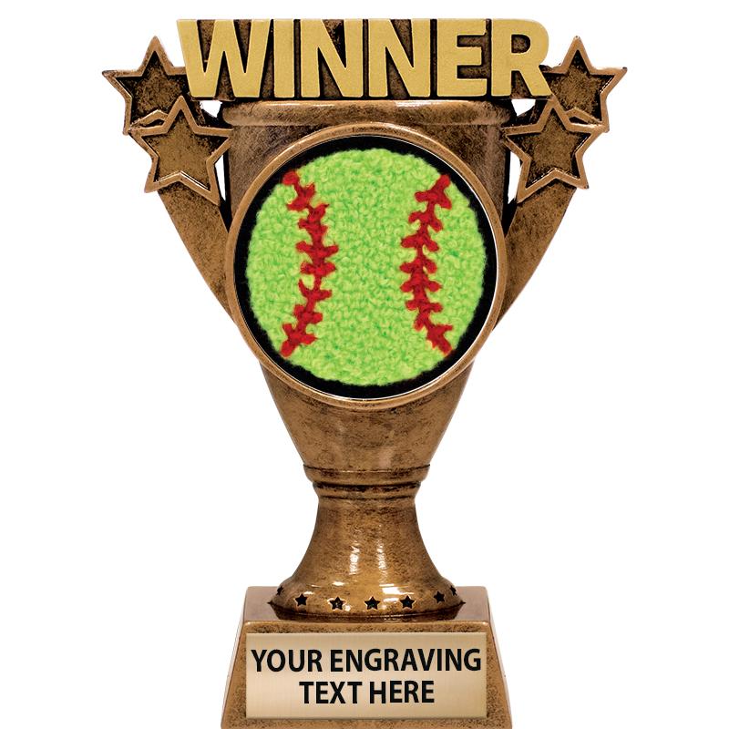 5.5" WINNER INSERT SCULPTURE