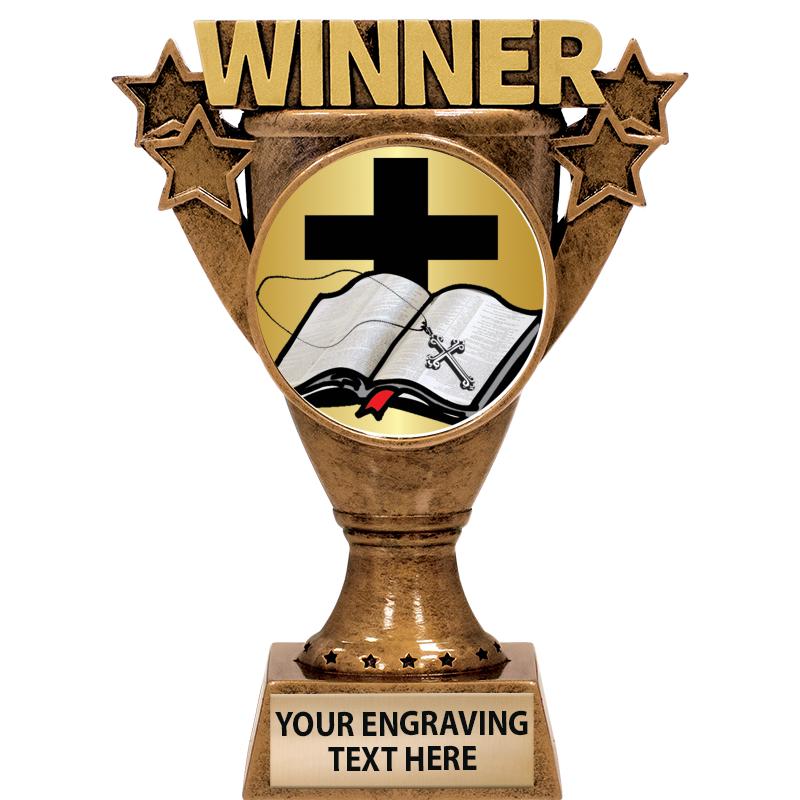 5.5" WINNER INSERT SCULPTURE