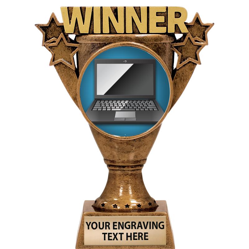 5.5" WINNER INSERT SCULPTURE