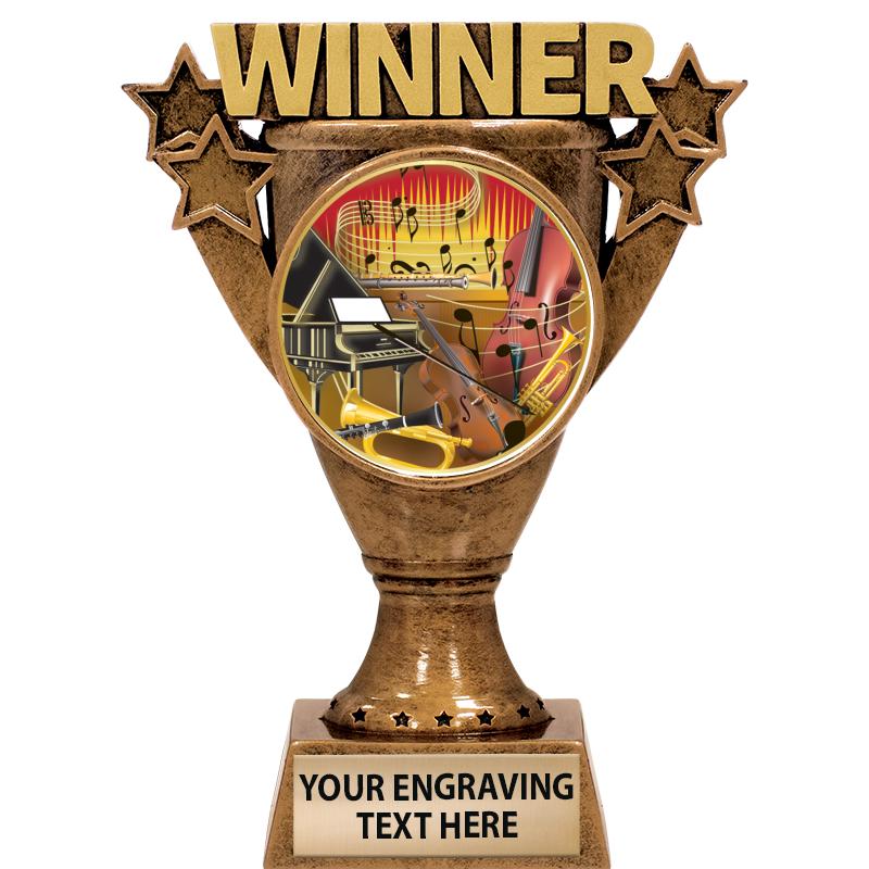 5.5" WINNER INSERT SCULPTURE