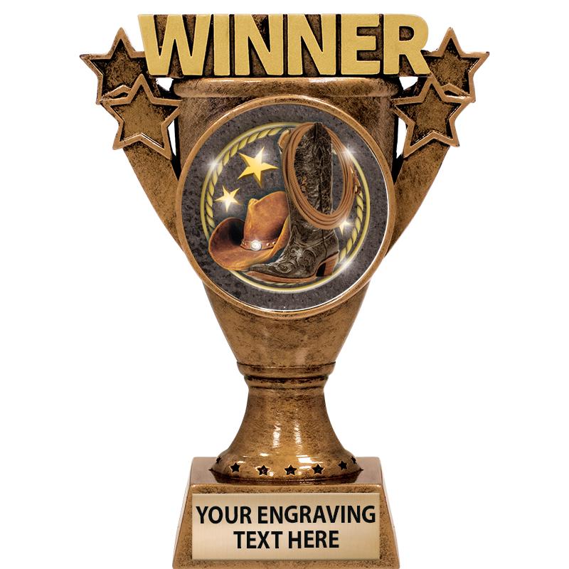 5.5" WINNER INSERT SCULPTURE