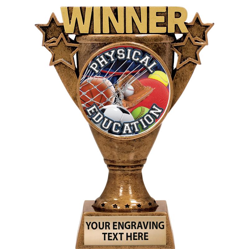 5.5" WINNER INSERT SCULPTURE