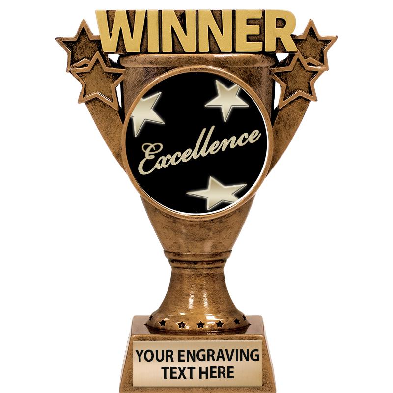 5.5" WINNER INSERT SCULPTURE