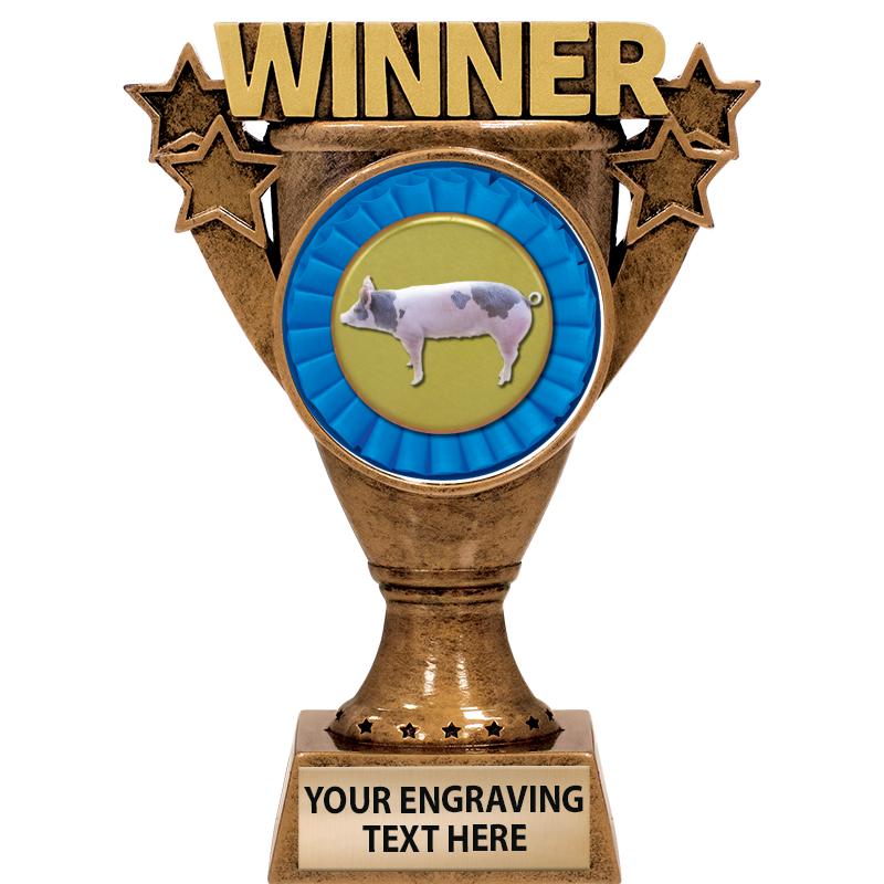 5.5" WINNER INSERT SCULPTURE