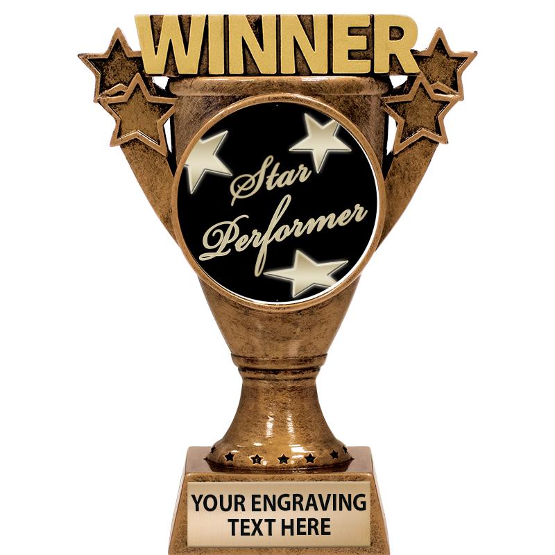 5.5" WINNER INSERT SCULPTURE