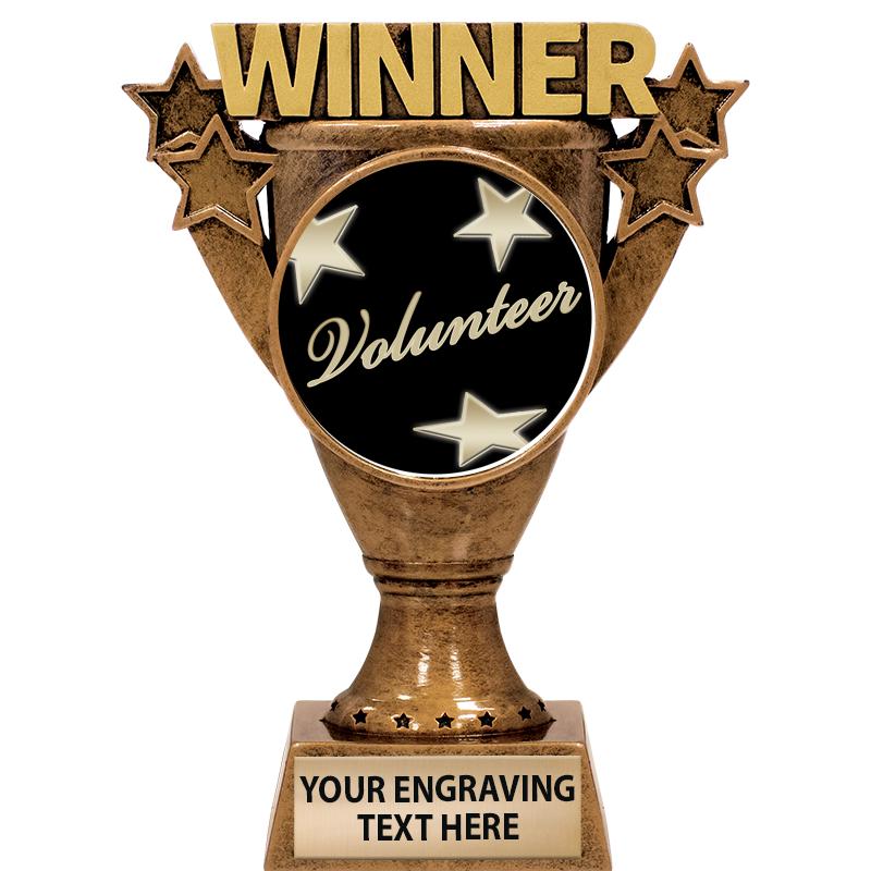 5.5" WINNER INSERT SCULPTURE