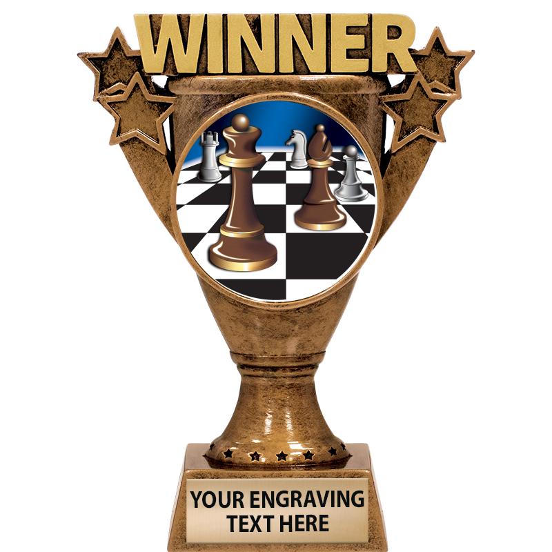 5.5" WINNER INSERT SCULPTURE