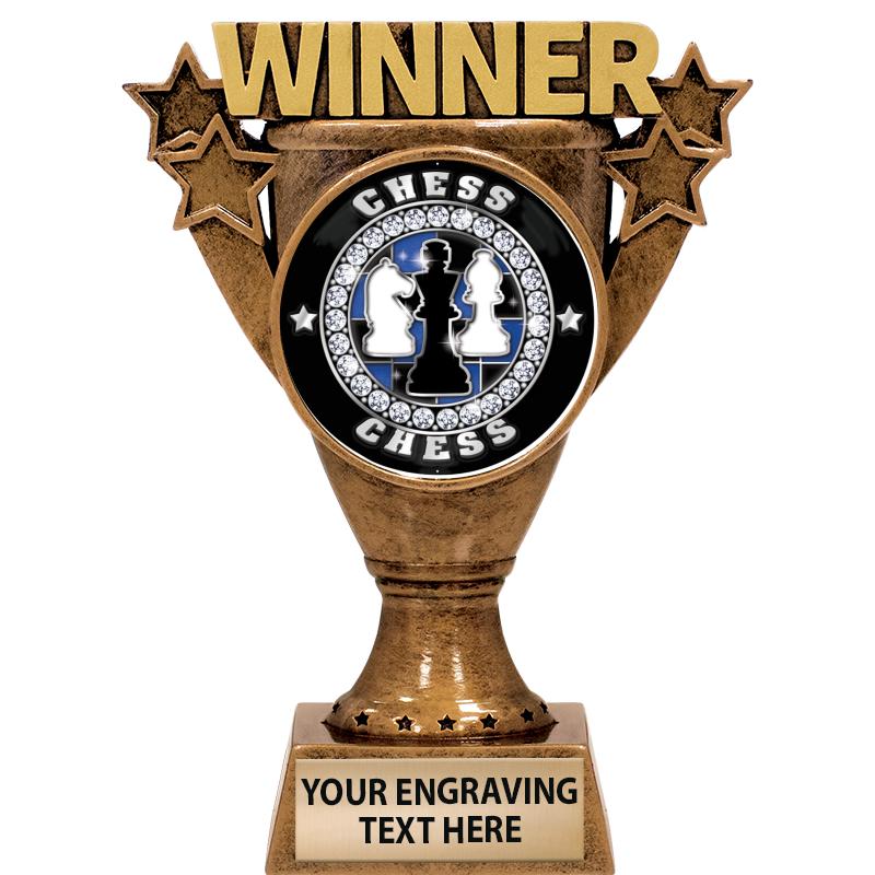 5.5" WINNER INSERT SCULPTURE