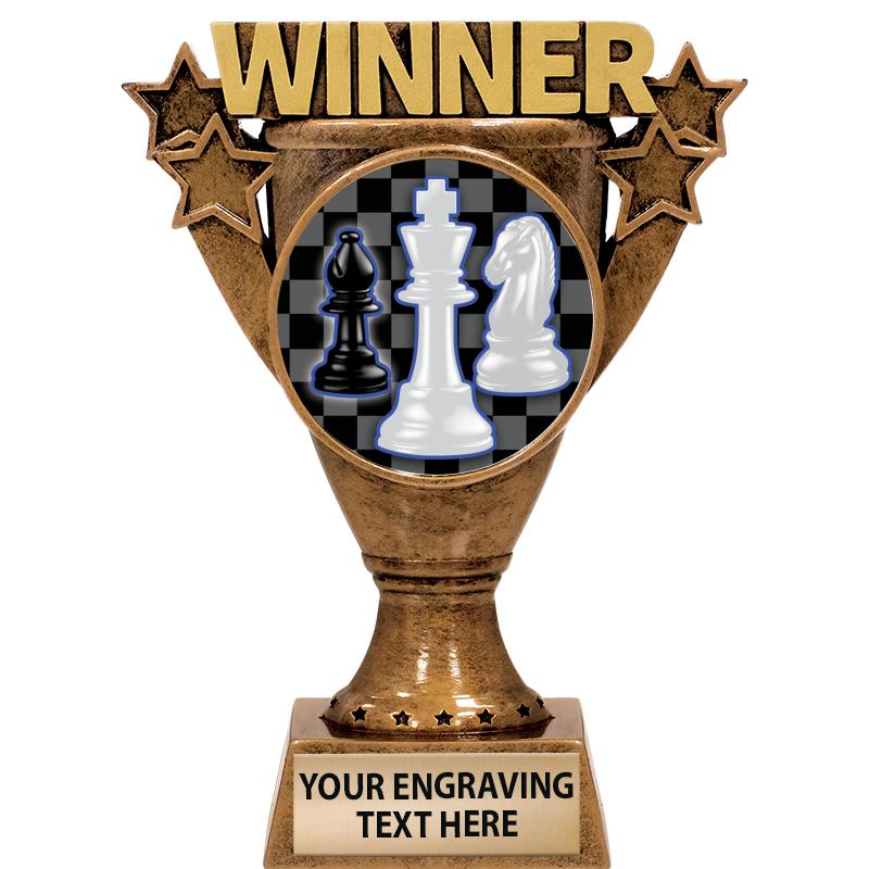 5.5" WINNER INSERT SCULPTURE