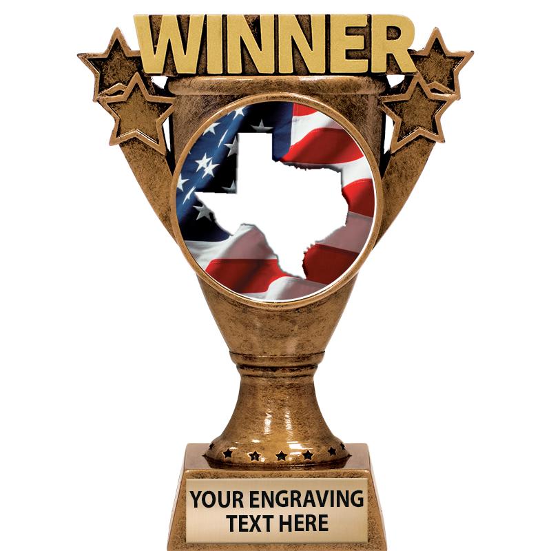 5.5" WINNER INSERT SCULPTURE