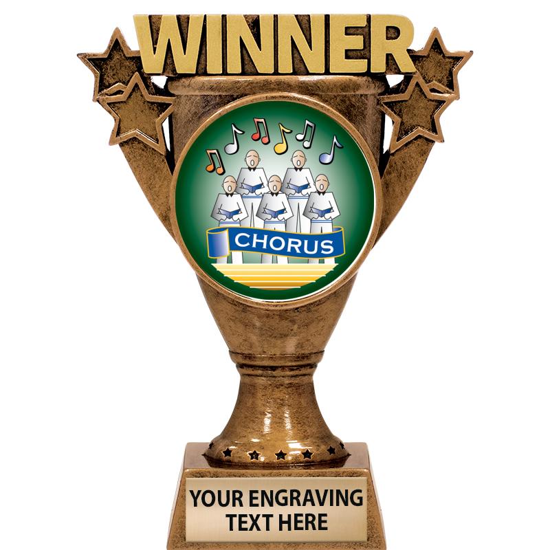 5.5" WINNER INSERT SCULPTURE