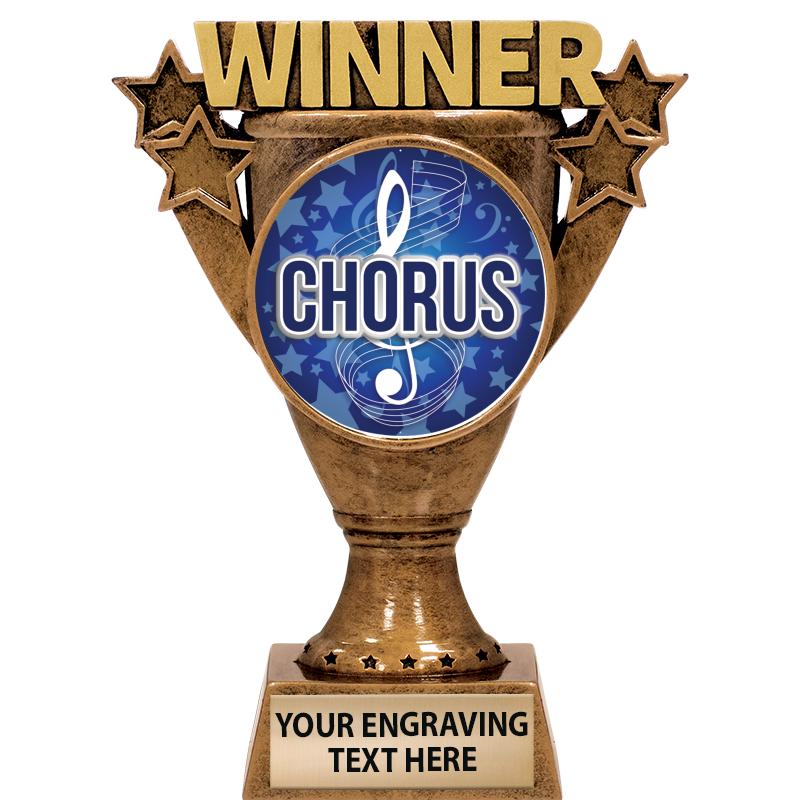 5.5" WINNER INSERT SCULPTURE