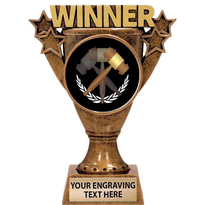 5.5" WINNER INSERT SCULPTURE