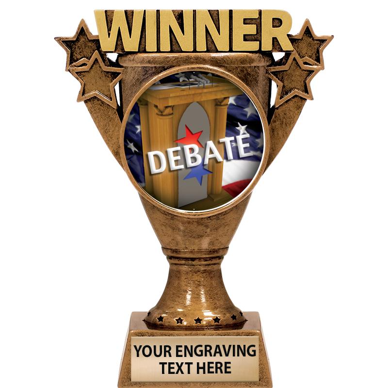 5.5" WINNER INSERT SCULPTURE